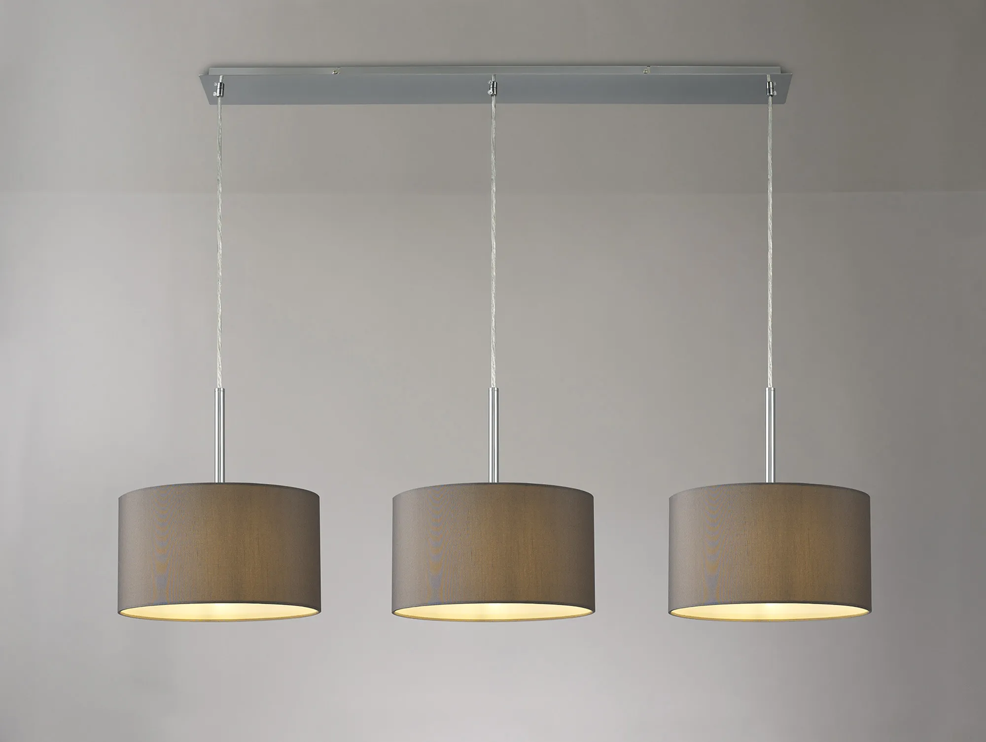 Baymont 30cm Shade 3 Light Pendant DK0592  Deco Baymont SN GR
